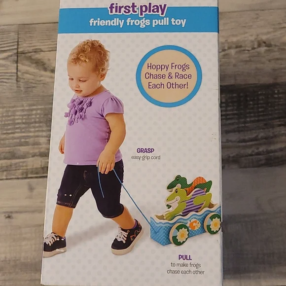 ❣Pull along frog - Picture 4 of 4